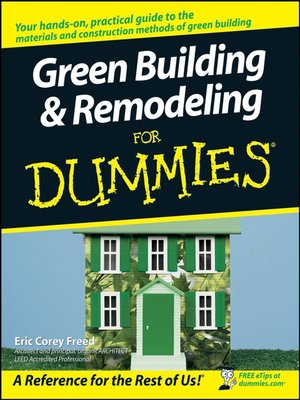 cover image of Green Building & Remodeling For Dummies